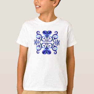 Camiseta Rainbow Heart e Lily