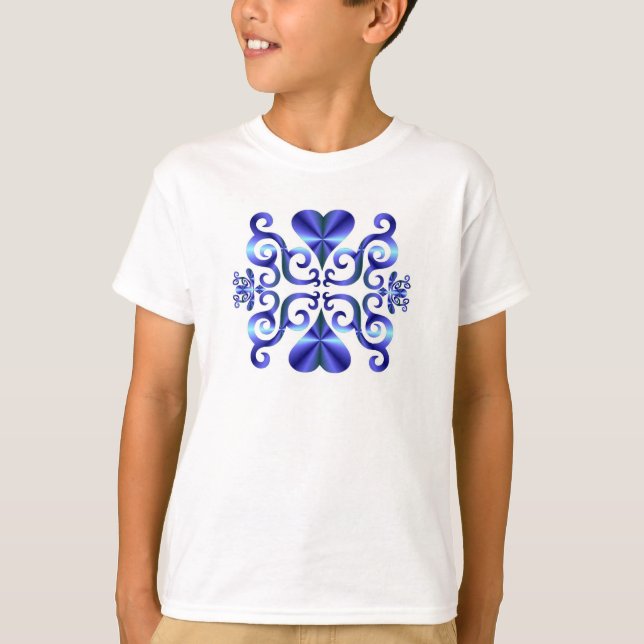 Camiseta Rainbow Heart e Lily (Frente)