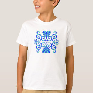 Camiseta Rainbow Heart e Lily