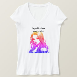 Camiseta Rainbow Igualdade Não Tem Gênero