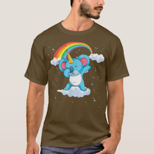 Camiseta Rainbow Koalacorn Dabbing Austrália Animal Koala U