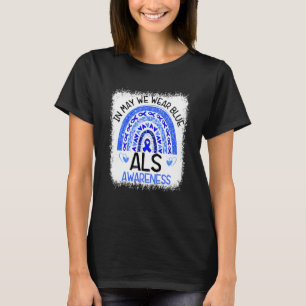 Camiseta Rainbow Leopardo em maio Nós Vestimos a Consciênci