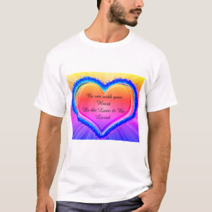 Camiseta Rainbow Love Heart