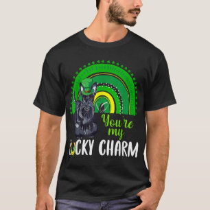 Camiseta Rainbow Lucky Charm Scottie Dog Lover St Patricks