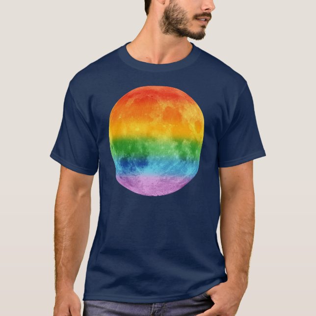 Camiseta Rainbow Moon (Frente)