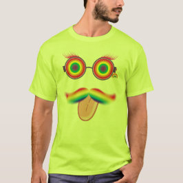 Camiseta Rainbow Mustache Pride T-Shirt
