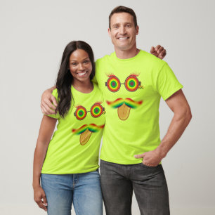 Camiseta Rainbow Mustache Pride T-Shirt