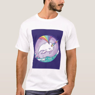 Camiseta Rainbow Narwhal