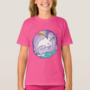 Camiseta Rainbow Narwhale