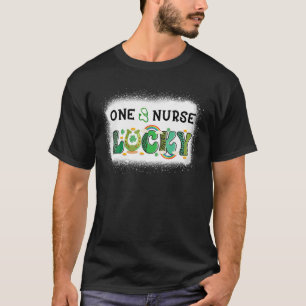 Camiseta Rainbow One Lucky Nurse Funny Bleached Patrick Wom