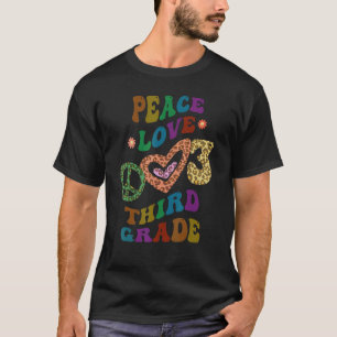 Camiseta Rainbow PEAVE LOVE TERCEIRO GRAU Leopard Print Ret
