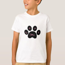 "Rainbow Pet Paw with Love"