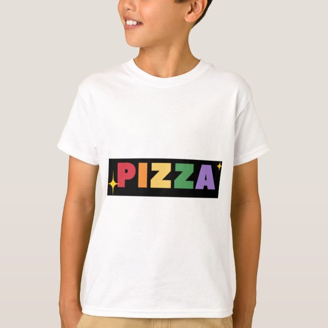 Camiseta Rainbow Pizza (Frente)