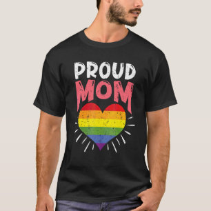 Camiseta Rainbow Pride Flag Heart Gay de Human Rights Orud