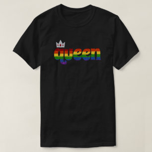Camiseta Rainbow Pride Glitter LGBT Rainter