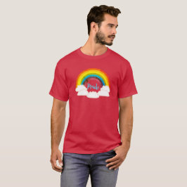 Camiseta Rainbow Pride Retro T-Shirt
