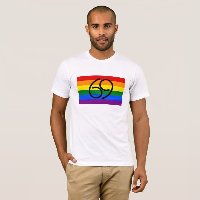Camiseta Rainbow Pride T-Shirt (Frente Completa)