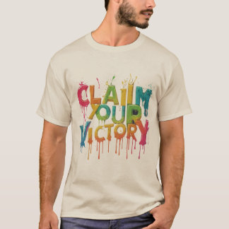 Camiseta Rainbow Roar: Alega Sua Vitória a Cor