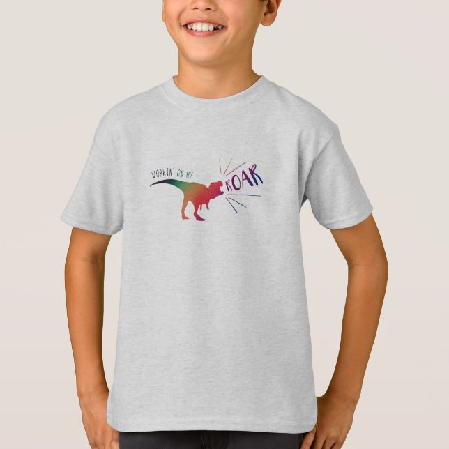 Camiseta Rainbow Roar T-Shirt (Frente)