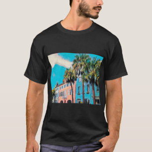 Camiseta Rainbow Row, Charleston