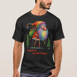 Camiseta Rainbow Santa Magic
