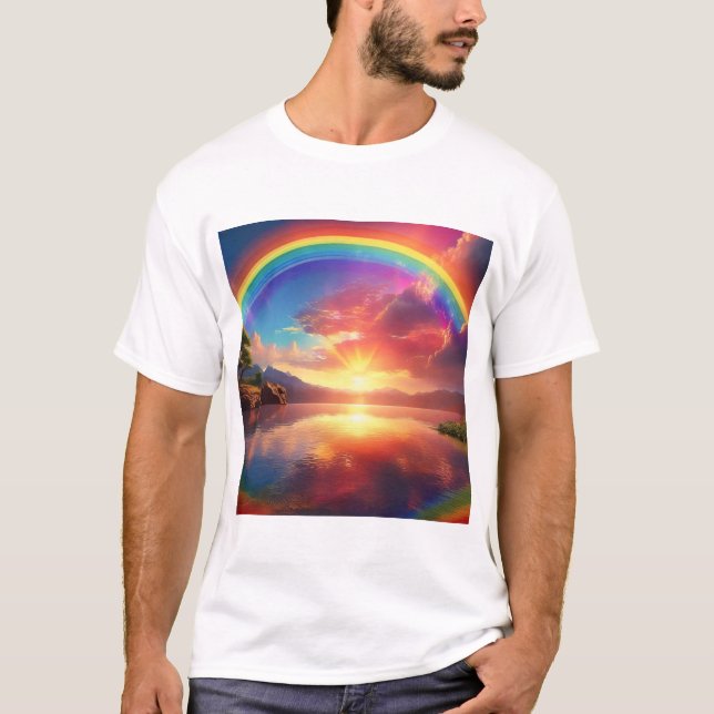 Camiseta Rainbow Tee (Frente)