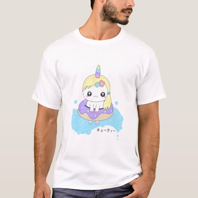 Camiseta Rainbow Unicorn (Frente)