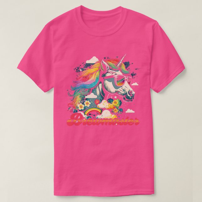 Camiseta Rainbow Unicorn Brewmaster (Frente do Design)