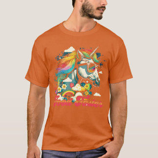 Camiseta Rainbow Unicorn Comida Taster