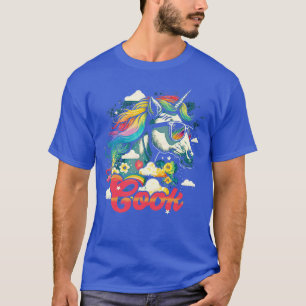 Camiseta Rainbow Unicorn Cook