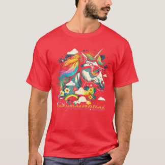 Camiseta Rainbow Unicorn Prosthetist