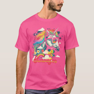 Camiseta Rainbow Unicorn Surveyor