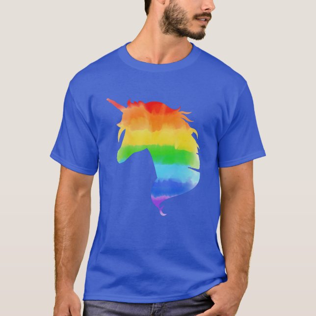 Camiseta Rainbow Unicórnio (Frente)