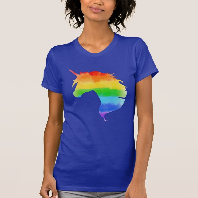 Camiseta Rainbow Unicórnio (Frente)
