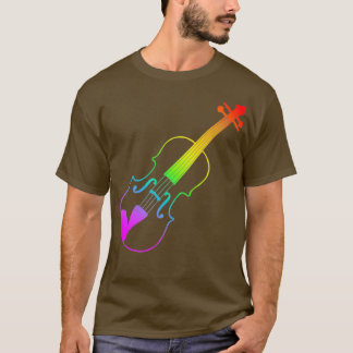 Camiseta Rainbow Violin 1