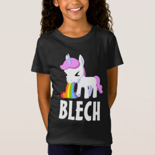 Camiseta RAINBOW VOMIT UNICORN FUNNY KIDS T Shirt