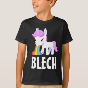 Camiseta RAINBOW VOMIT UNICORN FUNNY KIDS T Shirt