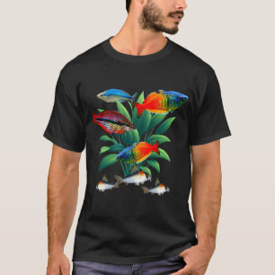 Camiseta RainbowFish Bosemani Rainbowfish Corydoras Peixes