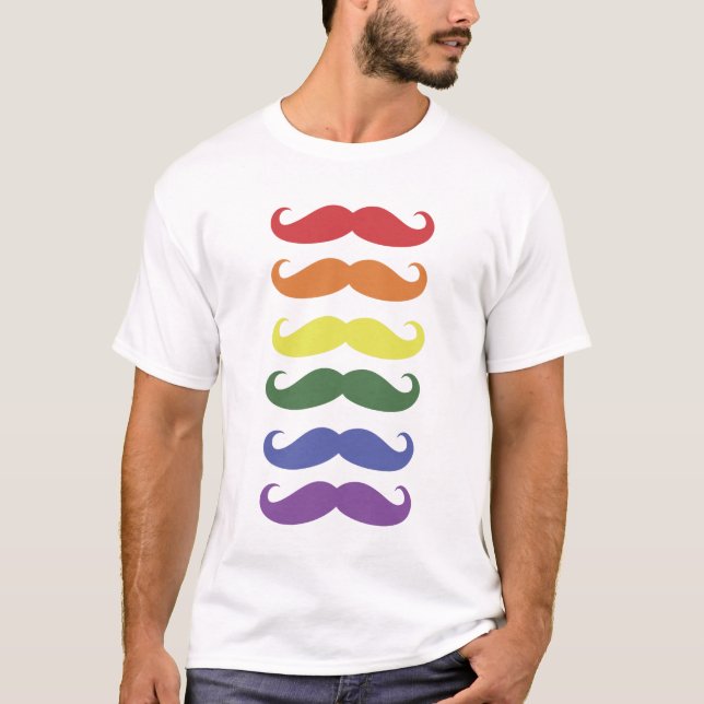 Camiseta Raindow dos bigodes (Frente)