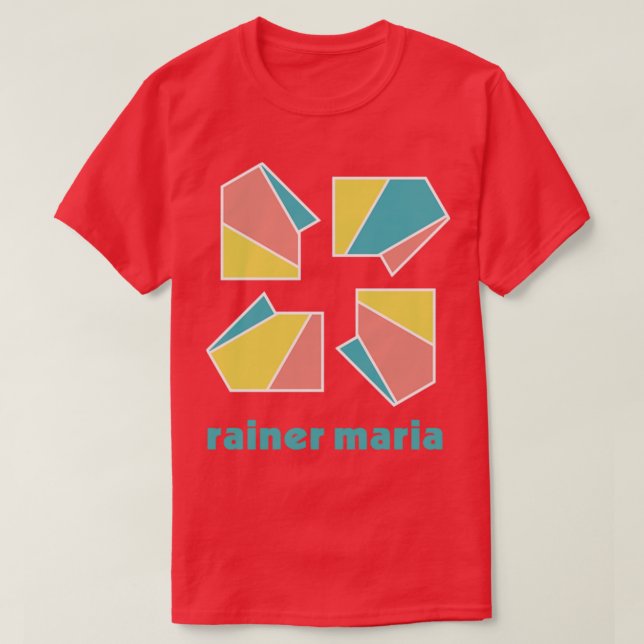 Camiseta Rainer Maria (Frente do Design)