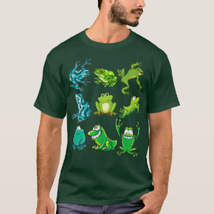 Camiseta RainForest Amphibian Crianças Presentes Idea Sapo 