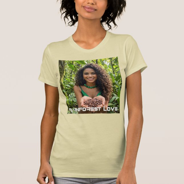 CAMISETA RAINFOREST LOVE  (Frente)