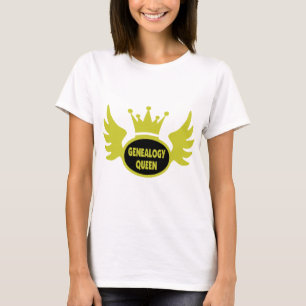 Camiseta Rainha 2 da árvore genealógica