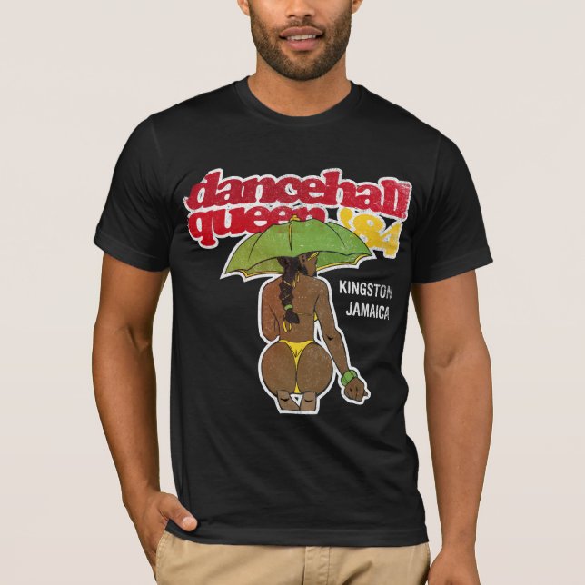 Camiseta Rainha '84 de Dancehall (Frente)