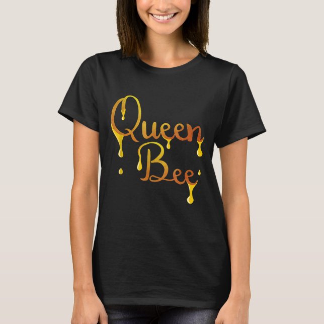 Camiseta Rainha Abelha-Abelha-Cute-Beehive (Frente)