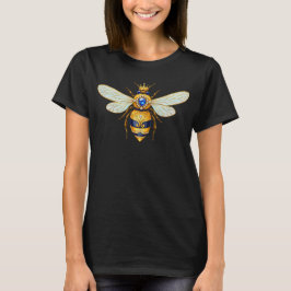Camiseta Rainha Abelha Com Coroa
