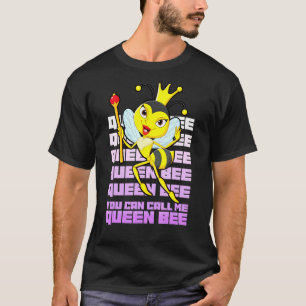 Camiseta Rainha Abelha Você Pode Me Chamar Rainha Abelhas R