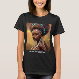 Camiseta Rainha Africana—