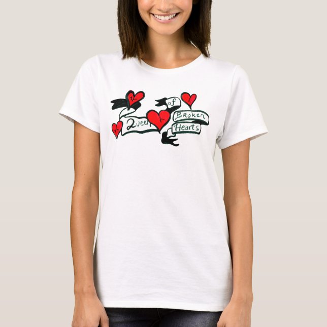 Camiseta Rainha ALICE dos Corações Partidos Tanque (Frente)