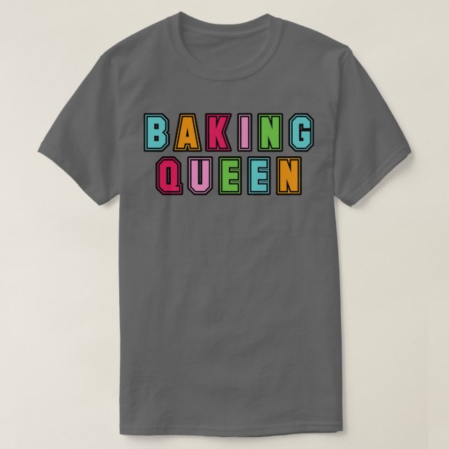 Camiseta Rainha Baking (Frente do Design)
